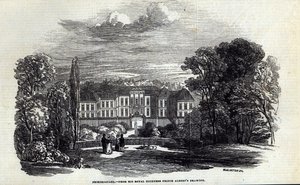 1845年8月30日の「The Illustrated London News」からWJリントンが刻印したフリーデンシュタール 作： Prince Albert of Saxe Coburg and Gotha